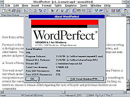 1980 - 1990 - WordPerfect fue el software más usado.