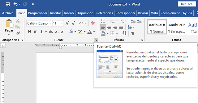 2016 - Nuevas mejoras a microsoft word