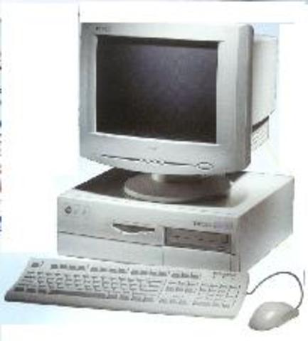 Mi primera computadora, PENTIUM II corría DOS y varios juegos, entre ellos PREHISTORIC