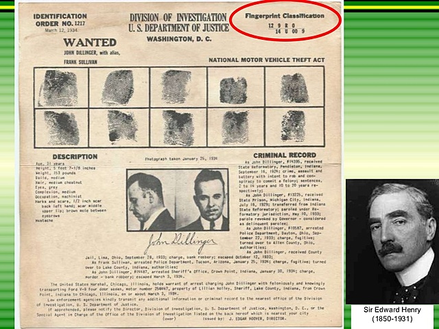 First method of Classifying prints