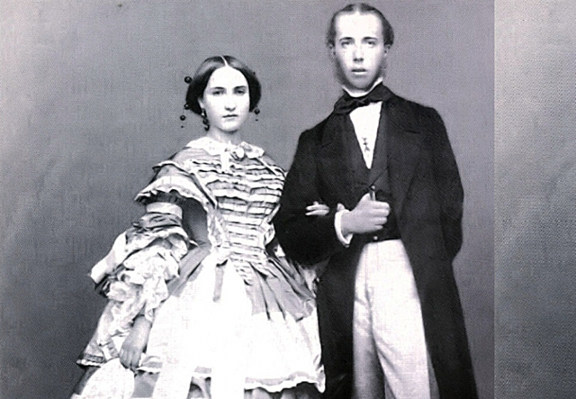 Arriban Maximiliano y Carlota a México