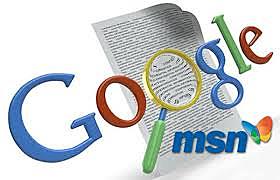 GOOGLE y MSN
