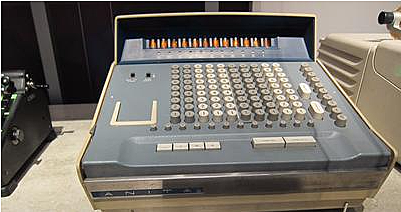 Calculadora electrónica.