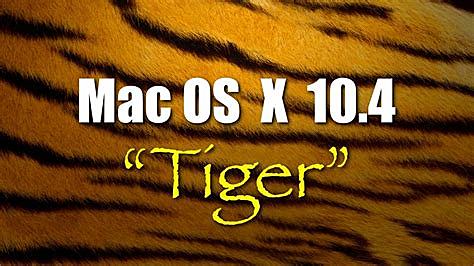 mac os x 10.4 tiger