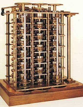 Máquina analítica y máquina diferencial de Babbage