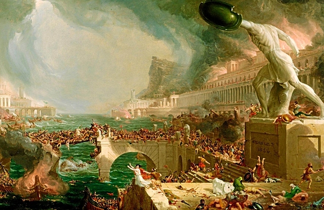 Caida del imperio romano de occidente