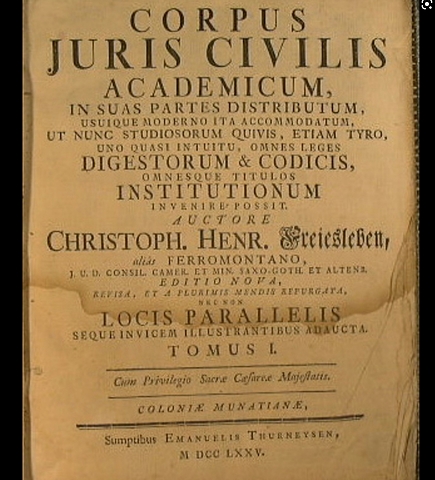 El codigo justiniano