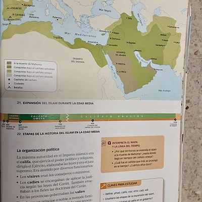 Timeline: La expansión del islam en la edad media