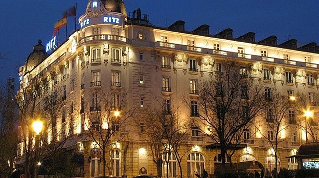 Inauguración del Hotel Ritz en Madrid