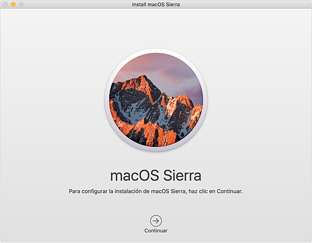 MAC OS sierra