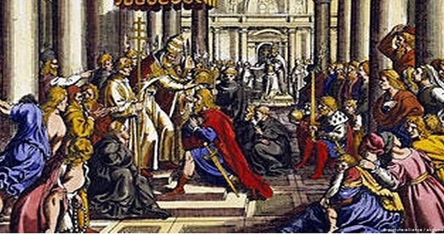 Coronación emperador de la cristiandad