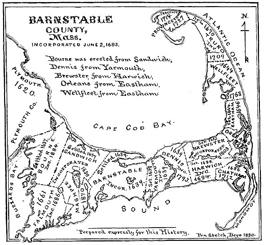 Colonisation à Cap-Cod