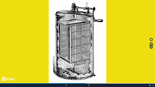 Franz von Hruschka inventa en 1.865 el primer extractor de miel mediante fuerza centrífuga.
