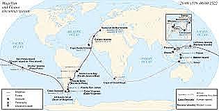 Ferdinand Megellen sailed for Spain