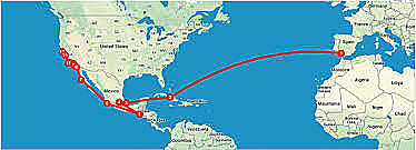 Juan Cabrillo Sailed for Spain