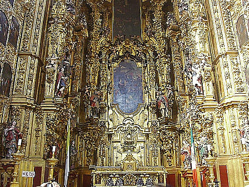 Barroco Novohispano (Nueva España) - Retablo de los Reyes -  Catedral Metropolitana de la Ciudad de México - Jerónimo de Balbás