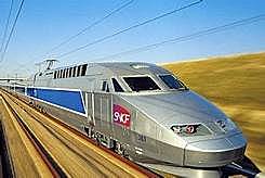 Tren de gran velocitat francès (TGV).