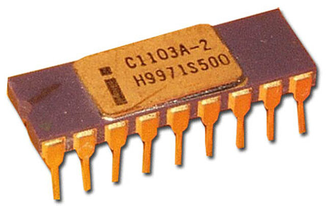 Intel crea la primera memoria RAM