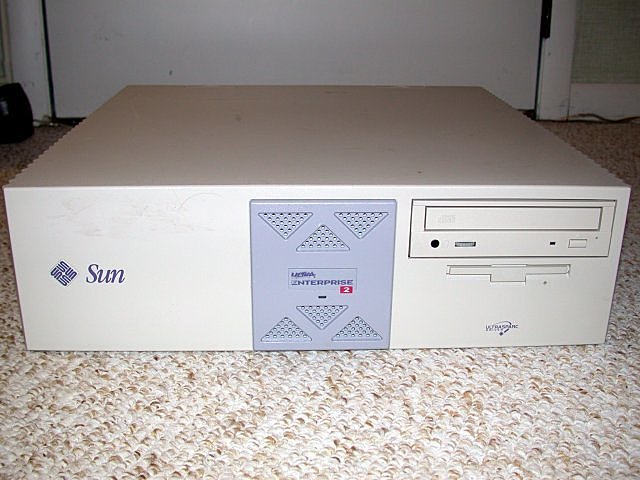Sun Ultra II primer servidor Google