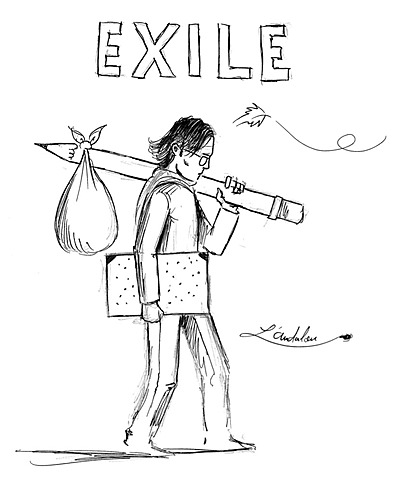 Exiled people can return