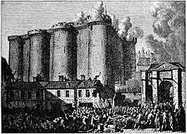 La toma de la Bastilla.