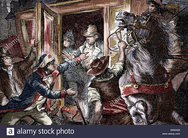 Intento de Huída de Luis XVI