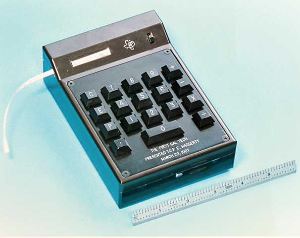 Production of first calculators