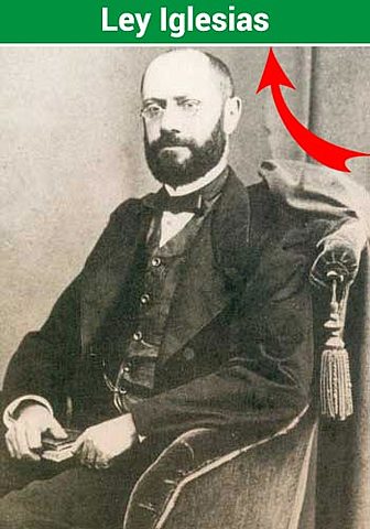 Se promulga la ley iglesias