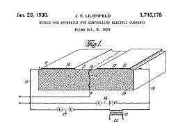 El transistor es patentado