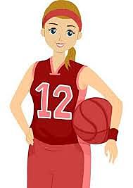 Primer equipo de baloncesto femenil.