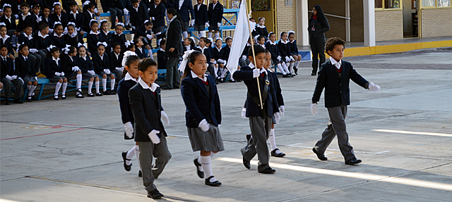 Estuve en la escolta en la primaria