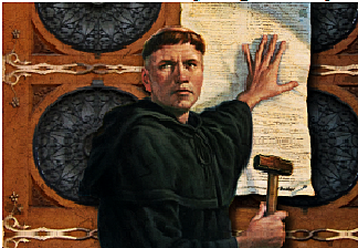 Martin Lutero pubblica le 95 tesi