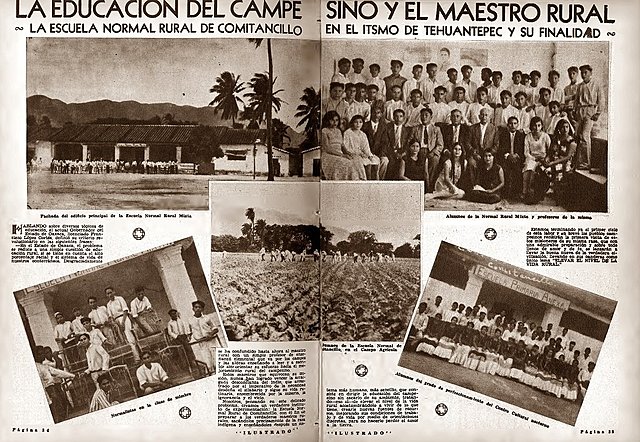 1934 – 1940 Narciso Bassols promovió la legislación en la educación secundaria y colaboró para la creación de las Escuelas Rurales Campesinas.