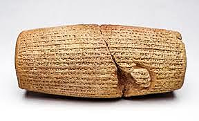 El Cilindro de Ciro (539 a. C.)
