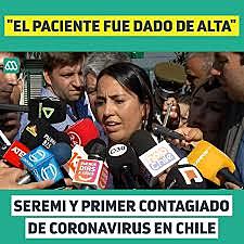 CONFIRMAN PRIMER CASO DE CORONAVIRUS EN CHILE