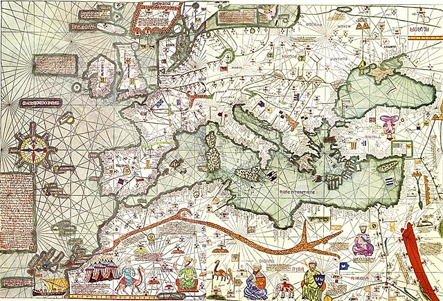 Se editó el Atlas catalán (1375)