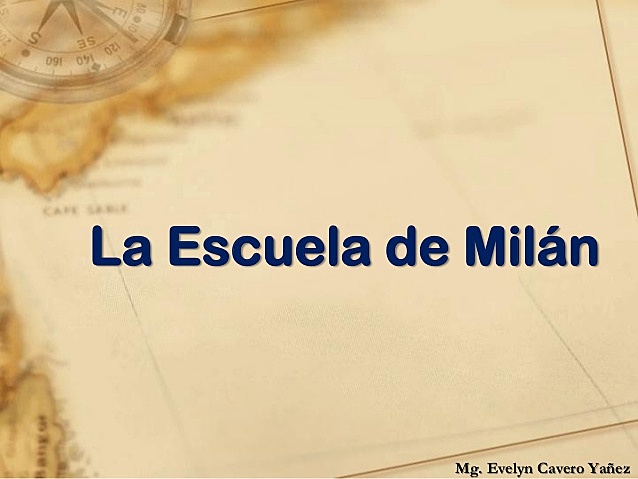 ESCUELA DE MILAN