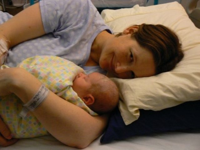 The birth of my first child - Zoe