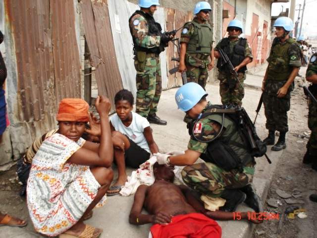 Establecimiento de la Misión Civil Internacional en Haití