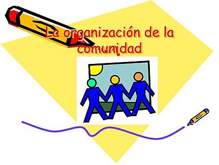 La organización de la comunidad