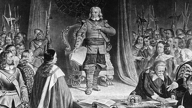 Oliver Cromwell became ruler as Lord Protector