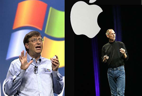 Apple y Microsoft