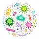 Pathogen microorganisms set 74855 5909