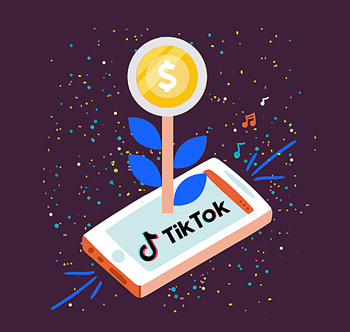 Publicidad en la aplicación Tik Tok