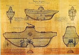 Cornelius van Drebbel, holandés, construye el primer submarino,  sin éxito ni repercusión notable.