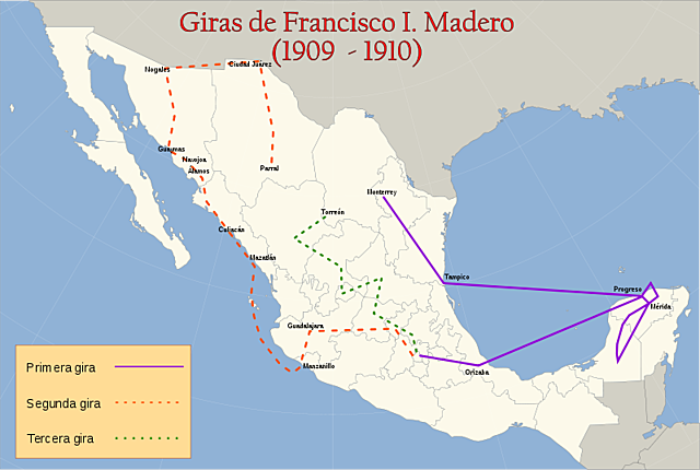 Gira presidencial de Madero