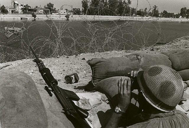 Beginning of the war of attrition and the trench lines strategy