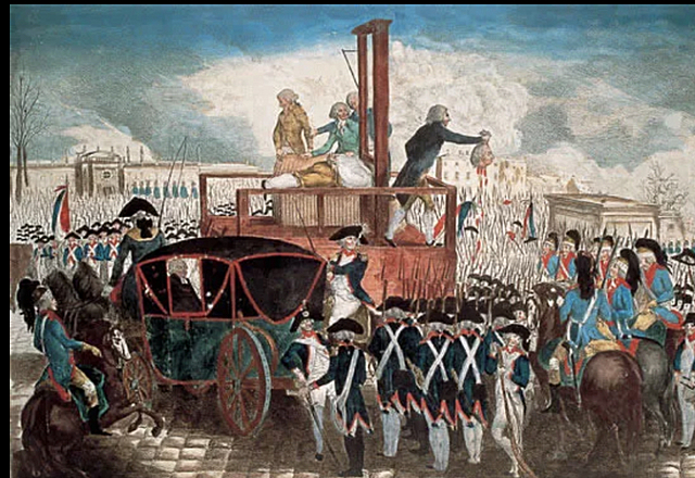 Lluís XVI és condemnat a la guillotina