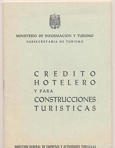 Nacimiento del crédito hotelero