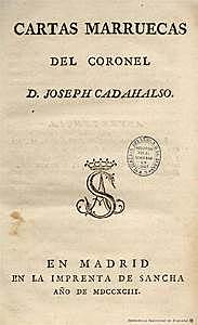 Publicación de "Cartas marruecas"